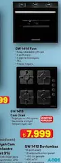 GOODWEST SİYAH CAM ANKASTRE SET 3'LÜ